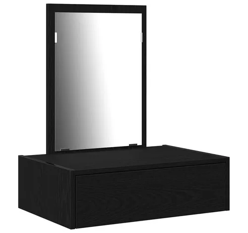 vidaXL Schminktisch mit Speicher Schwarz 60 x 40 x 70 cm von vidaXL