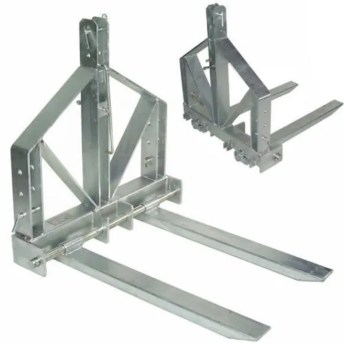 Traktor Palettengabel 700 kg Kat 1 – Praktische Dreipunkt-Heckgabel - Robuste Palettengabel für Traktoren bis 700 kg, klappbare Gabelzinken und feuerverzinkter Stahlrahmen. Ideal für vielseitige Einsätze in der Landwirtschaft. Effiziente Unterstützung bei Hebearbeiten!