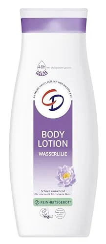CD Creme Softcreme Wasserlilie 4x300ml - 3in1 Pflege für Gesicht, Körper & Hände - Vegane Tagespflege mit feuchtigkeitsspendenden Inhaltsstoffen, ideal für normale Haut. Perfekt für die tägliche Anwendung auf Gesicht und Körper.