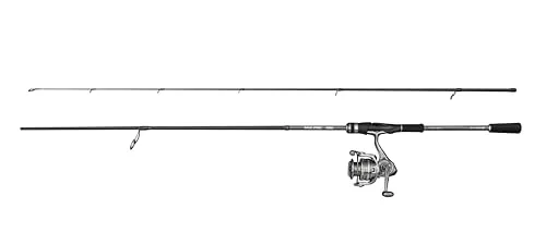 Mitchell MX PRO Spinnkombination | Raubfisch- und Süßwasser-Angelruten- und Rollenset | Schnell laufende 24T-Carbonrute | 4+1-Lager-Spinnrolle | Köder- und Spielangelausrüstung | Leicht, 2,13 m, 1000