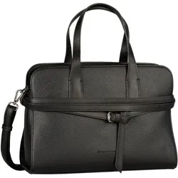 TOM TAILOR Schultertasche Freya, Polyurethan schwarz - Handtasche aus robustem Polyurethan, ideal für den Alltag mit praktischen Fächern und stilvollem Design.