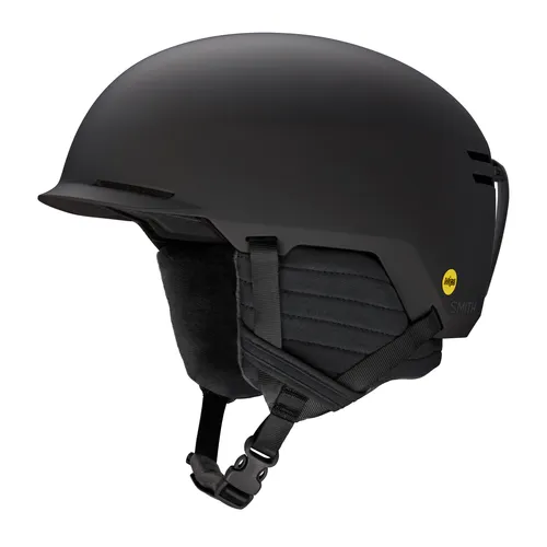 Smith Scout Mips Matte Black Helm 55/59CM - Fahrradhelme mit MIPS-Technologie für optimalen Schutz und Komfort. Ideal für Skifahren, Snowboarden und Radfahren, passt sich individuell an die Kopfform an und bietet ganzjährige Sicherheit.