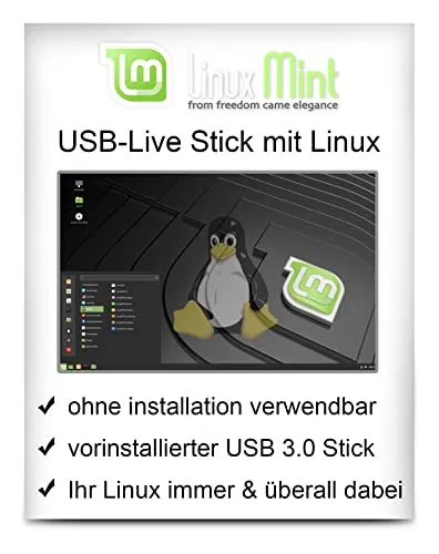 Linux Mint 64 Bit USB 3.0 Stick