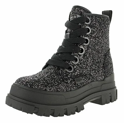 Buffalo Aspha Laceup Hi in schwarz von Buffalo