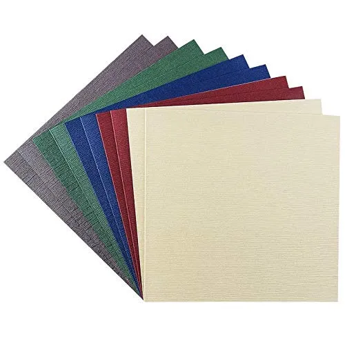 Ideen mit Herz Klappkarten-Set blanko | edel geprägt | 10 Faltkarten (240 g/m²) + 10 weiße Umschläge (120 g/m²) | (Prägung