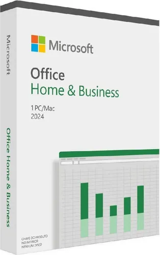 Microsoft Office Home & Business 2024, Office-Paket, Voll, 1 Lizenz(en), Elektronischer Software-Download (ESD), Portugiesisch, Download
