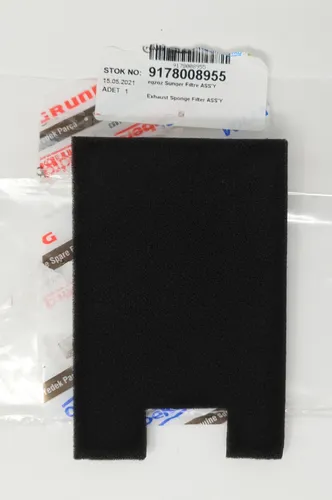 Grundig 9178008955 Filter für Staubsauger VCC7670A Microfilter Abluft Schwamm