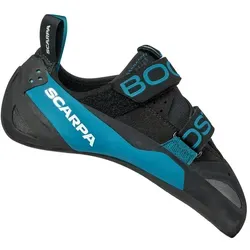 Scarpa Boostic Kletterschuhe - Türkis - Größe 45 - Kletterschuhe & -bekleidung, präzise Passform und hervorragende Sensibilität für optimale Performance beim Klettern.