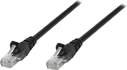 INTELLINET Patchkabel RJ45 S/FTP Cat6 Kupfer LSZH 1,5m schwa