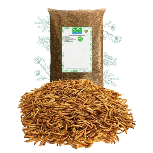 StaWa Mehlwürmer getrocknet - 1 kg (15,99 € / kg)