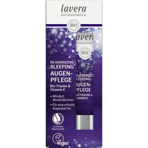 Lavera Re-Energizing Sleeping Augenpflege Creme 15 ml Tube von Laverana