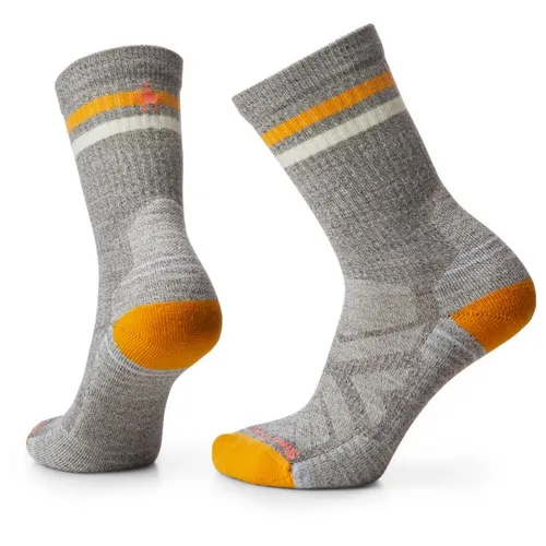 Smartwool Women Hike Light Cushion Tube Stripe Crew Socks - Socken für Damen, ideal zum Wandern mit nachhaltigen Materialien und optimaler Passform. Die leichte Polsterung und Indestructawool Technologie sorgen für Komfort und Strapazierfähigkeit auf jedem Abenteuer.