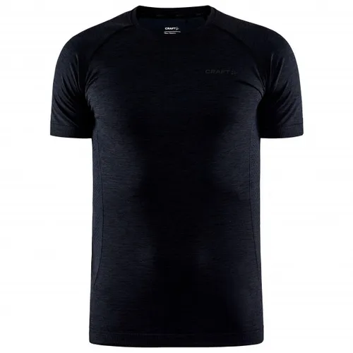 Craft Core Dry Active Comfort Thermoshirt Herren - S - Funktionsunterwäsche für Herren, ideal für Training, Skifahren oder Trekking, sorgt für optimale Bewegungsfreiheit und effizienten Feuchtigkeitstransport.