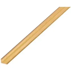 Gah - Alberts Winkelprofil, Ungleichsch., Messing, Lxbxhxs 1000 X 12 X 10 X 1 Mm