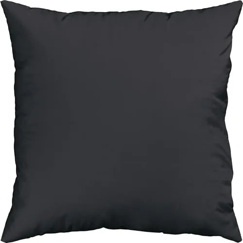 Kissenbezüge Schwarz von Erwin Müller