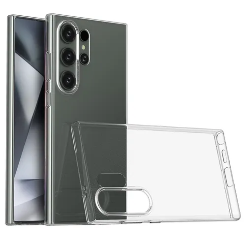Für Samsung Galaxy S25 Ultra 5G Silikon TPU Schutz Handy Hülle dünn Transparent