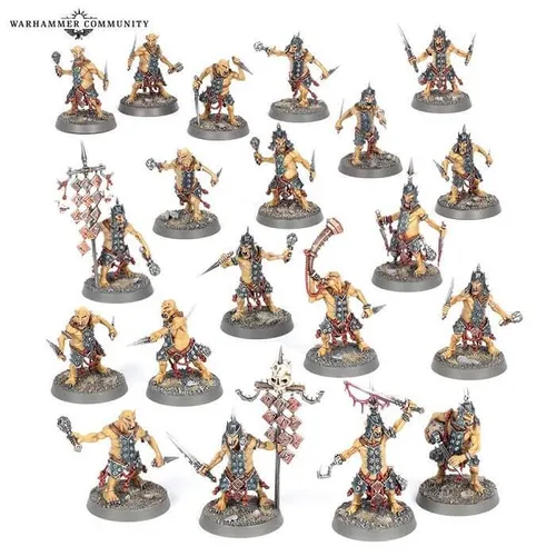 Orruk Warclans - Hobgrot Slittaz, Warhammer AoS Age of Sigmar - WFB Miniaturen mit einfacher Handhabung und hoher Qualität, ideal für leidenschaftliche Tabletop-Spieler.