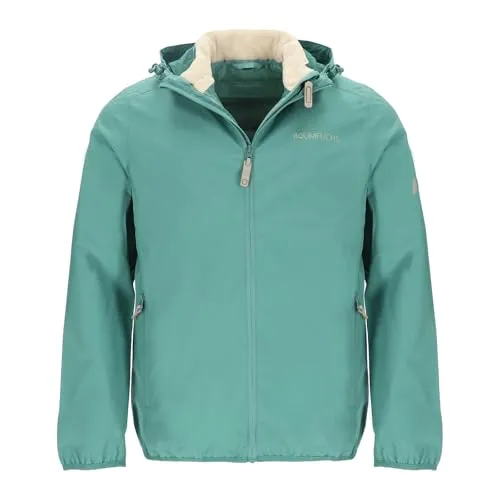 Baumfuchs Herren Funktionsjacke 2-in-1 mit Kapuze und Steppweste in Salbei Größe L - Vielseitige 2-in-1 Funktionsjacke für Herren, wasser- und winddicht, mit atmungsaktiver Steppweste – ideal für alle Jahreszeiten und Wetterlagen. Praktische Taschen für unterwegs bieten sicheren Stauraum.