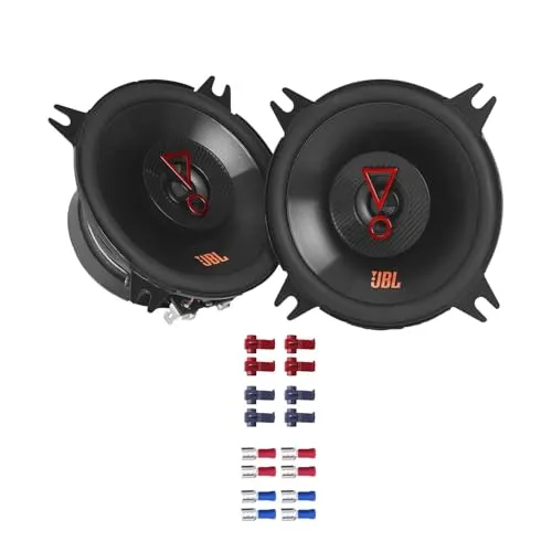 JBL Auto Lautsprecher Boxen Stage3 427F 180 Watt 10 cm 2 Wege Koax passend für Mercedes SL R C107 1971-1989 Armaturenbrett vorne