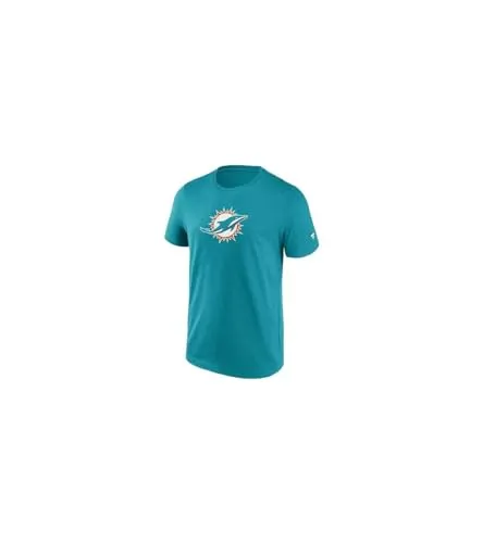 Fanatics - NFL Miami Dolphins Primary Logo Graphic T-Shirt Farbe Türkis, Größe 3XL