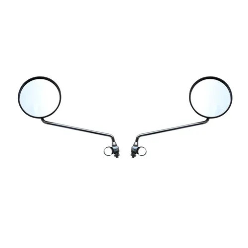 Spiegel SET links/rechts schwarz/chrom BUMM 922/15P f. Hercules Kreidler Zündapp