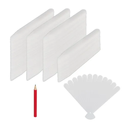 Pflanzetiketten Pflanzenstecker Beschriftungsschilder Pflanzenschilder 500 Stück