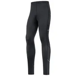 GORE WEAR Herren R3 Thermo Tights, Schwarz, S EU - Hochwertige Thermo Tights für Herren, ideal für kalte Wetterbedingungen. Enganliegende Passform und atmungsaktive Stoffe sorgen für optimalen Komfort beim Laufen.