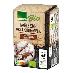 EDEKA Bio Weizenvollkornmehl 1,0 kg