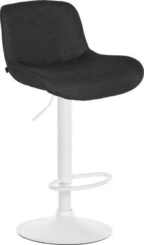 Deluke Barhocker, Schwarz, Textil, 50x85x50 cm