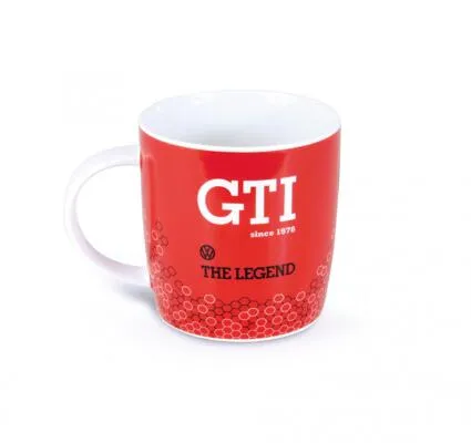 VW Collection GTI Kaffeetasse, 370ml, rot in rot von VW Collection