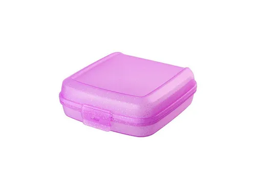 Engelland Lunchbox Brotdose mit Klickverschluss, Kunststoff (BPA-frei), (Vorteils-Set, 1-tlg., Ideal für Schule, Kindergarten und Arbeit), BPA frei, robuster Kunststoff, spülmaschinengeeignet