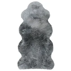 Schaffell Grau 70 x 140 cm von Heitmann Felle