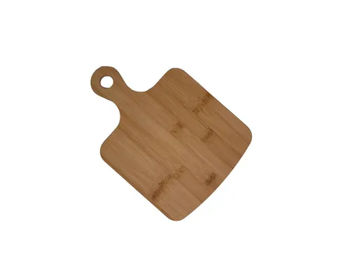 Hausleben® TT11157 Schneidebrett mit Griff, 25x17,5x0,8 cm, Bambus