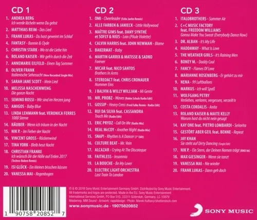 DIE MEGA DISCOTHEKENHITS  3 CD NEU