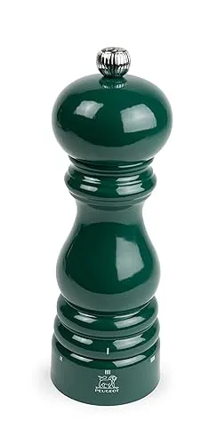 Peugeot Paris Green Wooden Pepper Grinder U'select 18 cm in grün von Peugeot