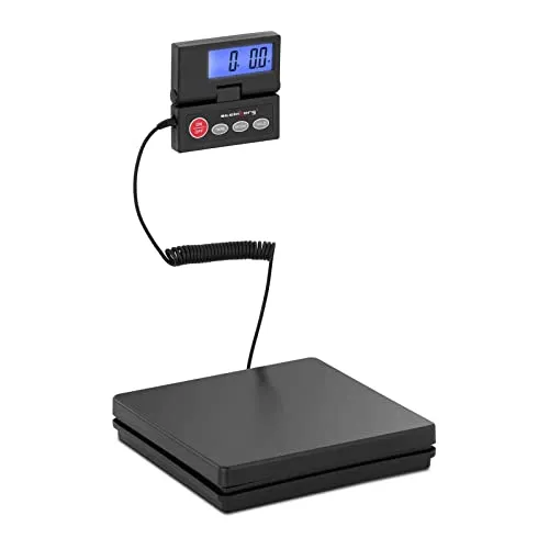 Steinberg Systems Feinwaage SBS-PT-40/1 - Präzisions-Paketwaage bis 40 kg mit 1 g Ablesegenauigkeit, ideal für Büro und Handel, externes LCD-Display für einfache Ablesung.