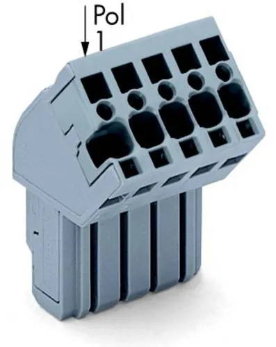 Produktbild WAGO 769-108/022-000 Federleiste Grau 25St.