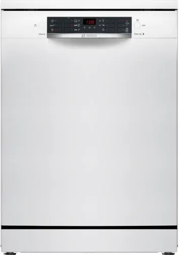 BOSCH SMS26AW01F SER2 Freistehender Geschirrspüler - 12 Maßgedecke - Induktion - L60cm - 48 dB - Weiß