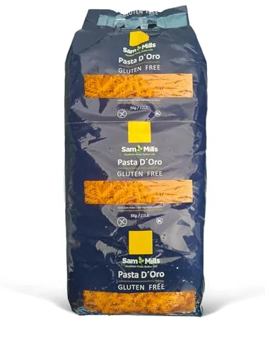 Sam Mills - Pasta d'oro - Glutenfreie Nudeln aus Maismehl - Fusilli (5 kg Packung)