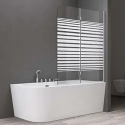 doporro Duschwand für Badewanne 120x140cm - Elegante Duschabtrennung aus 6mm ESG-Sicherheitsglas, 180° schwenkbar und mit NANO-Beschichtung für einfache Reinigung. Ideal für stilvolle Badezimmer.