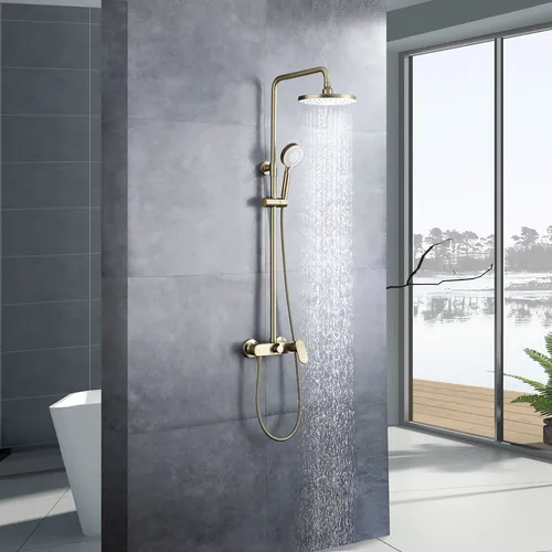 Oihpaw Duschsystem Duscharmatur mit Einhebelmischer von OihPaw