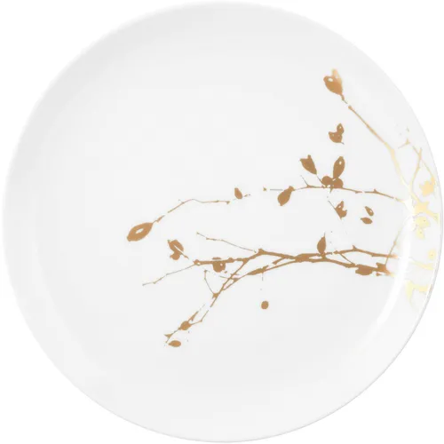 Seltmann Weiden Liberty Golden Rose Hip Speiseteller 27,5 cm - Speiseteller aus der Liberty-Serie von Seltmann Weiden, spülmaschinenfest und mikrowellengeeignet – ideal für stilvolle Anlässe.