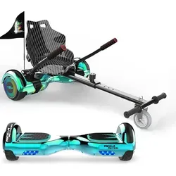 MEGA MOTION Hoverboard mit Hoverkart für Kinder in grün von MEGA MOTION