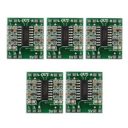 ARCELI 5 stücke Super Mini PAM8403 Digitale Leistungsverstärkerplatine 2 * 3 Watt Klasse D 2,5-5 V USB Power