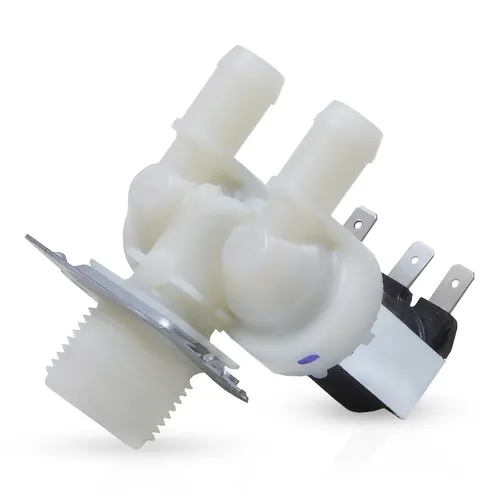 Magnetventil Einlaufventil 2fach 180° 14,0mmØ für Waschmaschine Spülmaschine