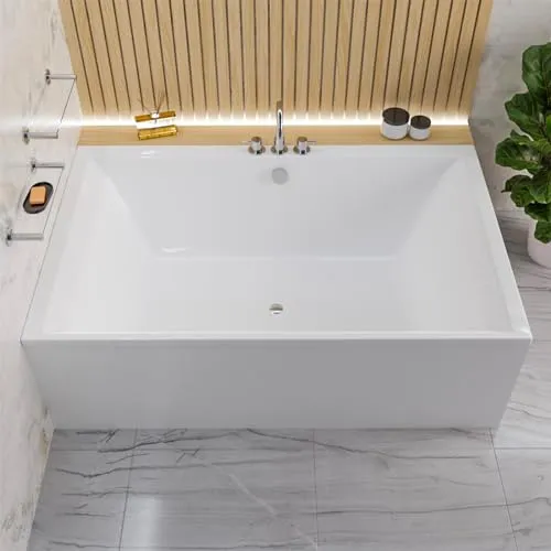 ECOLAM Badewanne Crown LUX 190x120 cm für Zwei