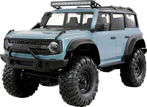 Amewi RC Crawler Mini-Cabalo AMXRock 4WD 1:16 RTR blau - Ferngesteuerte Autos – Robuster Crawler mit 4WD-Allradantrieb, LED-Beleuchtung und spritzwassergeschütztem Gehäuse für spannende Outdoor-Abenteuer.
