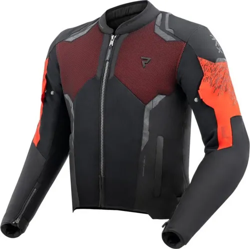 REBELHORN Jax Motorradjacke Herren in rot von Rebelhorn