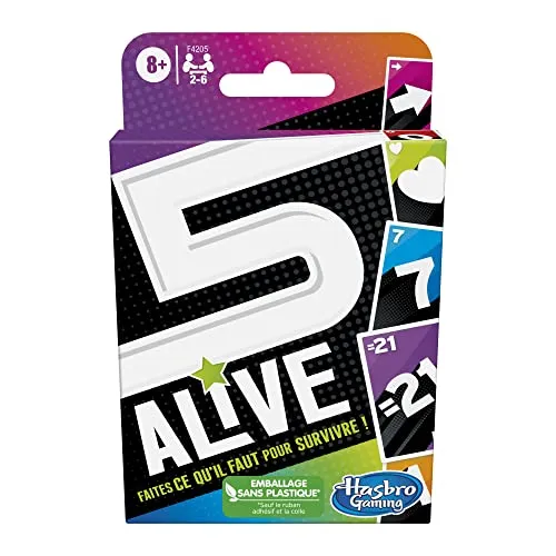 Hasbro Cartes 5 Alive Spiel