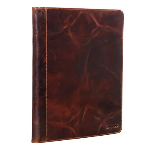 STILORD 'Malcolm' Leder Schreibmappe A4 von STILORD